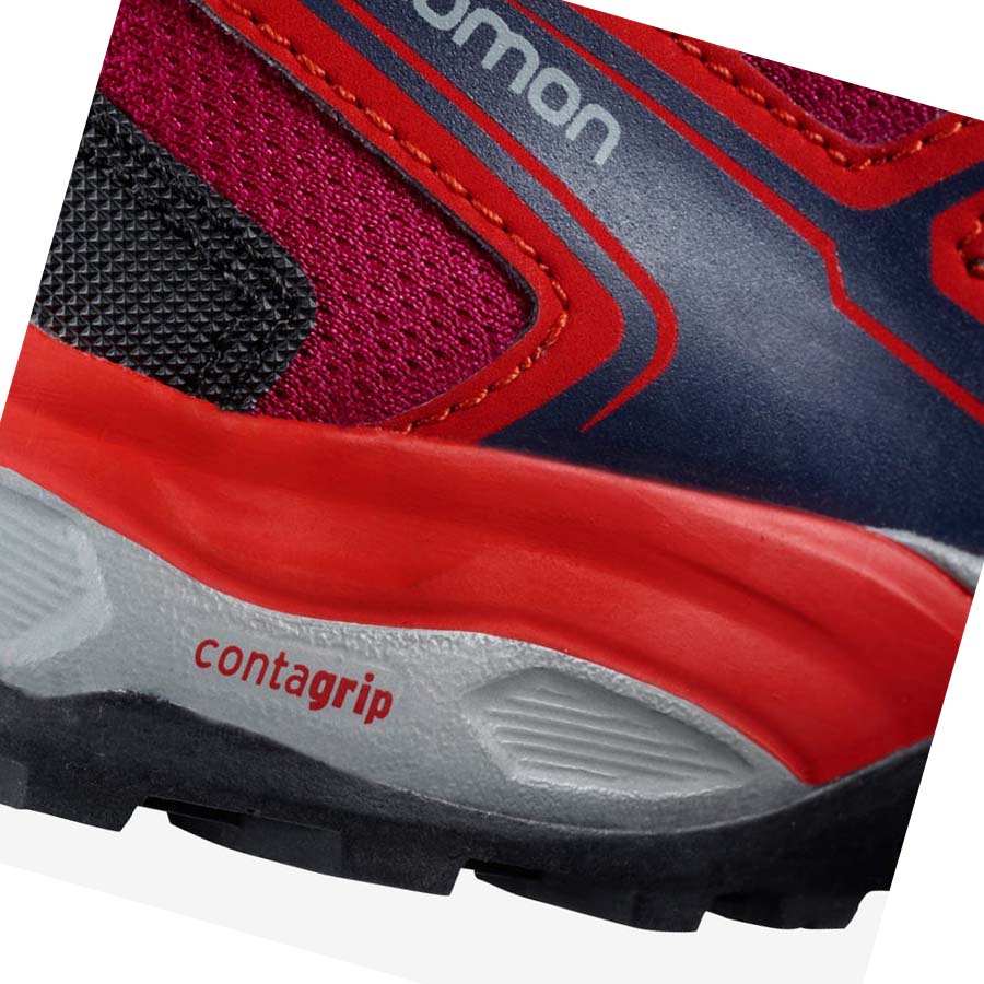 Salomon X-ULTRA MID GORE-TEX Çocuk Yürüyüş Ayakkabısı Kırmızı | TR 2035VRW